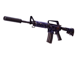 StatTrak™ M4A1-S | Black Lotus (Battle-Scarred)
