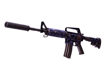 StatTrak™ M4A1-S | Black Lotus (Battle-Scarred)