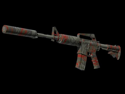 StatTrak™ M4A1-S | Blood Tiger (Minimal Wear)