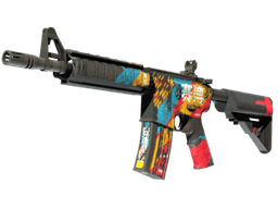 StatTrak™ M4A4 | Cyber Security (Battle-Scarred)