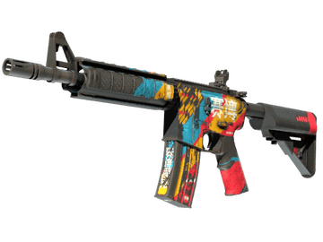 StatTrak™ M4A4 | Cyber Security (Battle-Scarred)