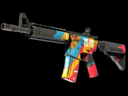 StatTrak™ M4A4 | Cyber Security (Well-Worn)