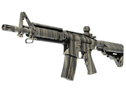 StatTrak™ M4A4 | Faded Zebra (Minimal Wear)