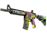 StatTrak™ M4A4 | In Living Color (Battle-Scarred)