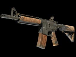 StatTrak™ M4A4 | Poly Mag (Battle-Scarred)