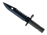 ★ StatTrak™ M9 Bayonet | Blue Steel (Well-Worn)
