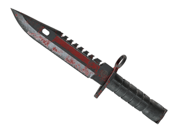 ★ StatTrak™ M9 Bayonet | Crimson Web (Battle-Scarred)