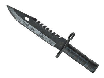 ★ StatTrak™ M9 Bayonet | Night (Battle-Scarred)