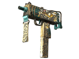 StatTrak™ MAC-10 | Cat Fight (Battle-Scarred)