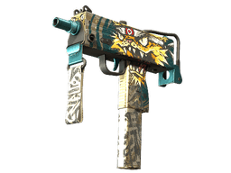 StatTrak™ MAC-10 | Cat Fight (Well-Worn)
