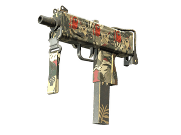 StatTrak™ MAC-10 | Monkeyflage (Minimal Wear)