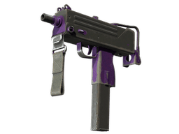 StatTrak™ MAC-10 | Ultraviolet (Battle-Scarred)