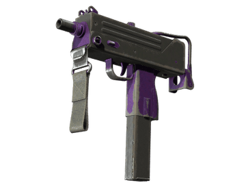 StatTrak™ MAC-10 | Ultraviolet (Battle-Scarred)