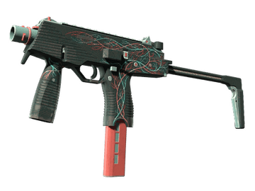 StatTrak™ MP9 | Capillary (Well-Worn)