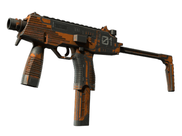 StatTrak™ MP9 | Modest Threat (Battle-Scarred)