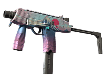 StatTrak™ MP9 | Mount Fuji (Well-Worn)