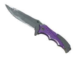 ★ StatTrak™ Nomad Knife | Ultraviolet (Battle-Scarred)