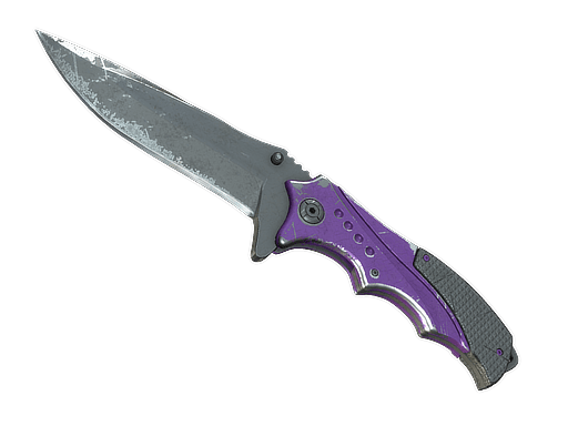 ★ StatTrak™ Nomad Knife | Ultraviolet (Battle-Scarred)
