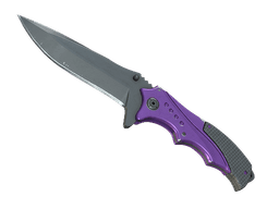 ★ StatTrak™ Nomad Knife | Ultraviolet (Well-Worn)