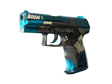 StatTrak™ P2000 | Handgun (Battle-Scarred)