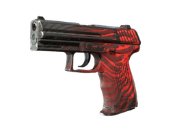 StatTrak™ P2000 | Obsidian (Battle-Scarred)