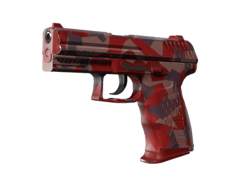 StatTrak™ P2000 | Red FragCam (Minimal Wear)