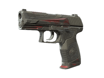 StatTrak™ P2000 | Red Wing (Battle-Scarred)