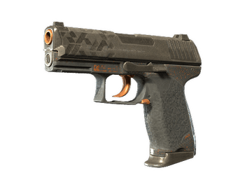 StatTrak™ P2000 | Sure Grip (Battle-Scarred)