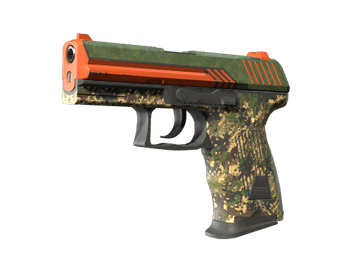 StatTrak™ P2000 | Woodsman (Minimal Wear)