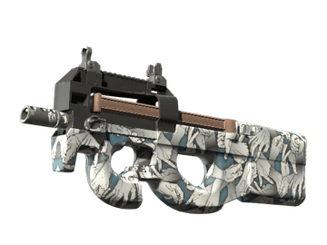 StatTrak™ P90 | Death Grip (Minimal Wear)