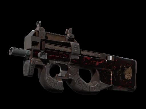 StatTrak™ P90 | Shallow Grave (Well-Worn)