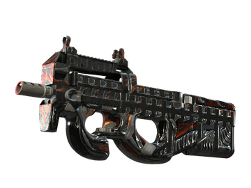 StatTrak™ P90 | Vent Rush (Battle-Scarred)