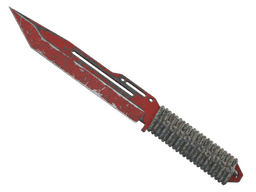 ★ StatTrak™ Paracord Knife | Crimson Web (Battle-Scarred)