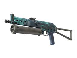 StatTrak™ PP-Bizon | Cobalt Halftone (Factory New)