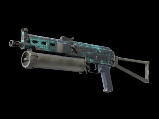 StatTrak™ PP-Bizon | Cobalt Halftone