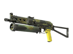 StatTrak™ PP-Bizon | Jungle Slipstream (Well-Worn)