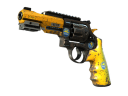StatTrak™ R8 Revolver | Banana Cannon (Well-Worn)