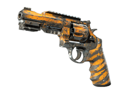 StatTrak™ R8 Revolver | Skull Crusher (Battle-Scarred)