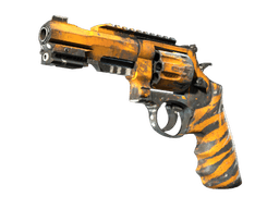 StatTrak™ R8 Revolver | Skull Crusher (Well-Worn)
