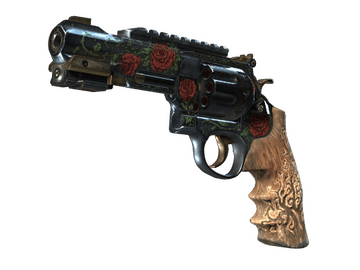 StatTrak™ R8 Revolver | Tango (Well-Worn)