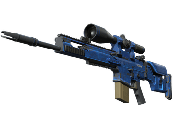 StatTrak™ SCAR-20 | Blueprint (Well-Worn)