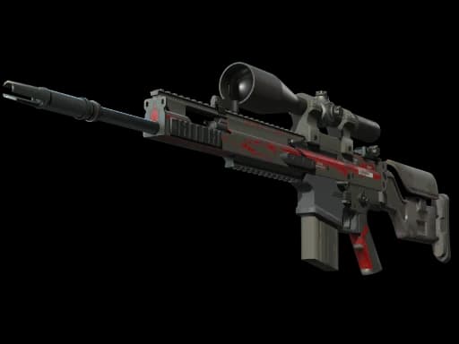 StatTrak™ SCAR-20 | Crimson Web