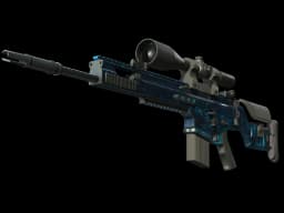 StatTrak™ SCAR-20 | Grotto (Battle-Scarred)