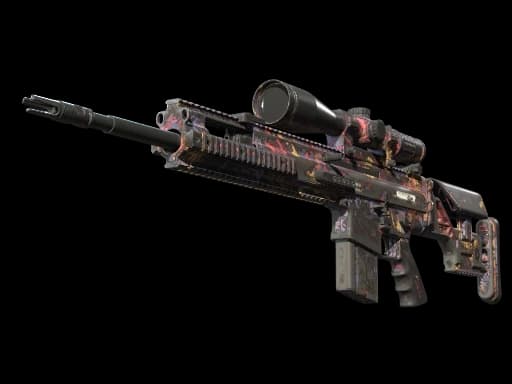 StatTrak™ SCAR-20 | Poultrygeist (Battle-Scarred)