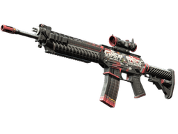 StatTrak™ SG 553 | Cyberforce (Factory New)