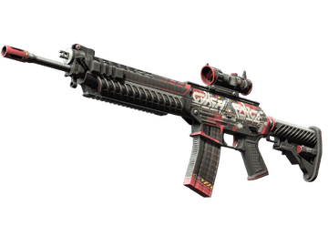 StatTrak™ SG 553 | Cyberforce (Minimal Wear)
