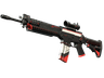 StatTrak™ SG 553 | Cyrex (Well-Worn)