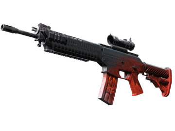 StatTrak™ SG 553 | Darkwing (Well-Worn)