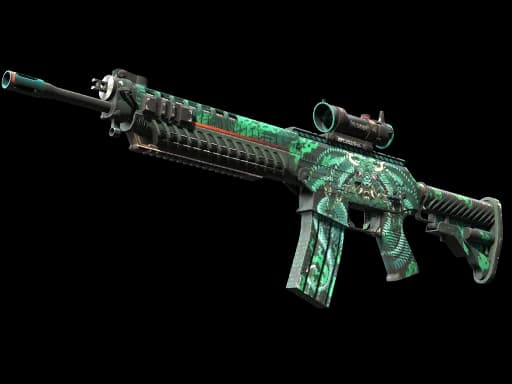 StatTrak™ SG 553 | Dragon Tech