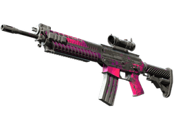StatTrak™ SG 553 | Pulse (Battle-Scarred)